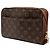 Borsa a pochette Louis Vuitton Monogram Orsay Marrone - vista 2