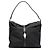 Borsa a tracolla Jackie Gucci in nylon nero