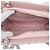 Borsa a tracolla Fantasy Chanel Square Tweed PVC con catena, rosa - vista 4