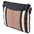 Borsa a tracolla Burberry Mega Check Canvas Derby Peyton Marrone - vista 2