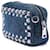Borsa Camera Prada Mini in Denim Blu con Borchie Bijoux - vista 2