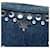 Borsa Camera Prada Mini in Denim Blu con Borchie Bijoux - vista 5
