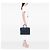 Borsa business Prada Saffiano blu - vista 7