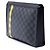Borsa a pochette Louis Vuitton Damier Graphite Stripe Pochette Voyage MM nera Nero - vista 2