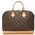 Borsa a mano Louis Vuitton Monogram Alma PM Marrone
