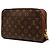 Borsa a pochette Louis Vuitton Monogram Orsay Marrone - vista 2