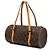 Bolso de mano Louis Vuitton Monogram Papillon 30 Marrón Castaño - vista 2
