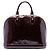 Borsa a mano Louis Vuitton Monogram Vernis Alma PM Purple Porpora