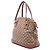 Borsa Satchel Dome Medium GG Canvas con charm Gucci Beige - vista 2