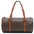 Bolsa de mão Louis Vuitton Monogram Papillon 30 Castanha Marrom