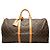 Borsa da viaggio Louis Vuitton Monogram Keepall 55 Marrone