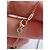 Tiffany & Co. Collana Enchant Cuore Metallo Rubedo Argento Rosa - vista 5