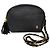 Bally Borsa a tracolla pelle trapuntata nera Nero Gold hardware