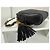 Bally Borsa a tracolla pelle trapuntata nera Nero Gold hardware - vista 10