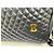 Bally Borsa a tracolla pelle trapuntata nera Nero Gold hardware - vista 4