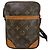 Louis Vuitton Danube PM Borsa a Tracolla Monogram Marrone Gold hardware