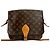 Mini borsa a tracolla Louis Vuitton Monogram Marrone