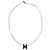Hermès Collana Hermes Cage d H Argento - vista 4