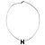 Hermès Collana Hermes Cage d H Argento - vista 5