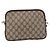 GUCCI GG Supreme Shoulder Bag PVC Beige Gold 97 02 068 - vista 2