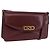 GUCCI Shoulder Bag Leather Bordeaux Gold