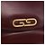 GUCCI Shoulder Bag Leather Bordeaux Gold - vista 18