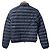 Casaco curto de penas Moncler LANS Azul - vista 3