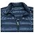 Casaco curto de penas Moncler LANS Azul - vista 4