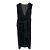 Autre Marque Drawer Wollkleid Schwarz