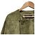 Autre Marque Chaqueta de cuero gamuza Sisii Verde - vista 2