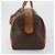 Céline CELINE Macadam Canvas Boston Bag PVC Leder Braun Gold - Ansicht 3