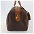 Céline CELINE Macadam Canvas Boston Bag PVC Leder Braun Gold - Ansicht 4