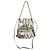 Autre Marque Borsa a tracolla J&M Davidson Carnival M borchiata Bianco