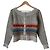Autre Marque Eribe handgestrickter Wollcardigan