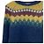 Autre Marque Camisola de malha Nordic roberto collina Azul Azul marinho - vista 3