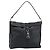 GUCCI Jackie Shoulder Bag Leather Black Silver 001.3355