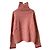 Autre Marque MACPHEE Feiner Lammwoll-Rollkragenpullover Rot - Ansicht 2
