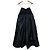 Autre Marque UNMINOU Herz-Camisole-Maxikleid Schwarz - Ansicht 5