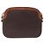 Céline CELINE Macadam Canvas Shoulder Bag PVC Leather Brown Gold - vista 2