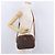 Céline CELINE Macadam Canvas Shoulder Bag PVC Leather Brown Gold - vista 23