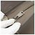 Céline CELINE Trapeze Hand Bag Leather 2way Gray Silver - vista 9
