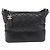CHANEL Matelasse Gabrielle Deux Bag Lamb Skin Black Gold CC - vista 13