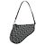 Christian Dior Trotter Canvas Saddle Pouch Navy Gold