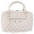 BALENCIAGA The Matelasse Hand Bag Leather White Silver 168031 - vista 13