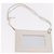 BALENCIAGA The Matelasse Hand Bag Leather White Silver 168031 - vista 24