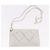 BALENCIAGA The Matelasse Hand Bag Leather White Silver 168031 - vista 25