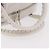 BALENCIAGA The Matelasse Hand Bag Leather White Silver 168031 - vista 7