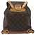 LOUIS VUITTON Monogram Montsouris MM Backpack M51136 LV - vista 2
