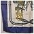 Hermès HERMES Carre 90 Scarf BRIDS De GALA Silk Blue - vista 8