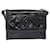CHANEL Shoulder Bag Patent Black CC - view 2